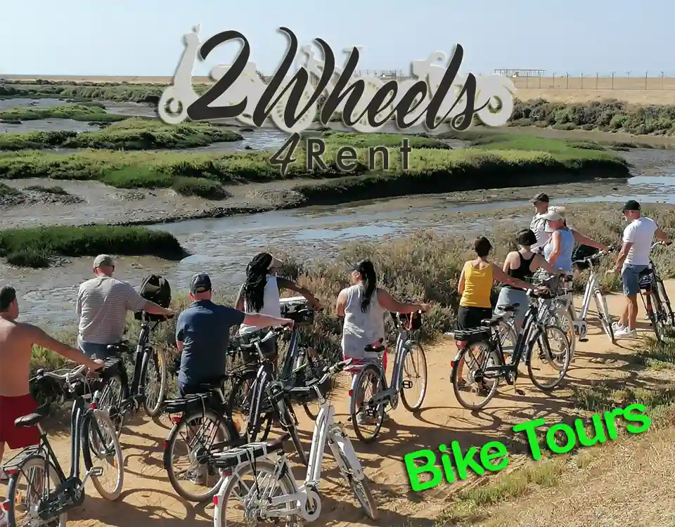 Bike tour on Ludo trail in Ria Formosa, Algarve