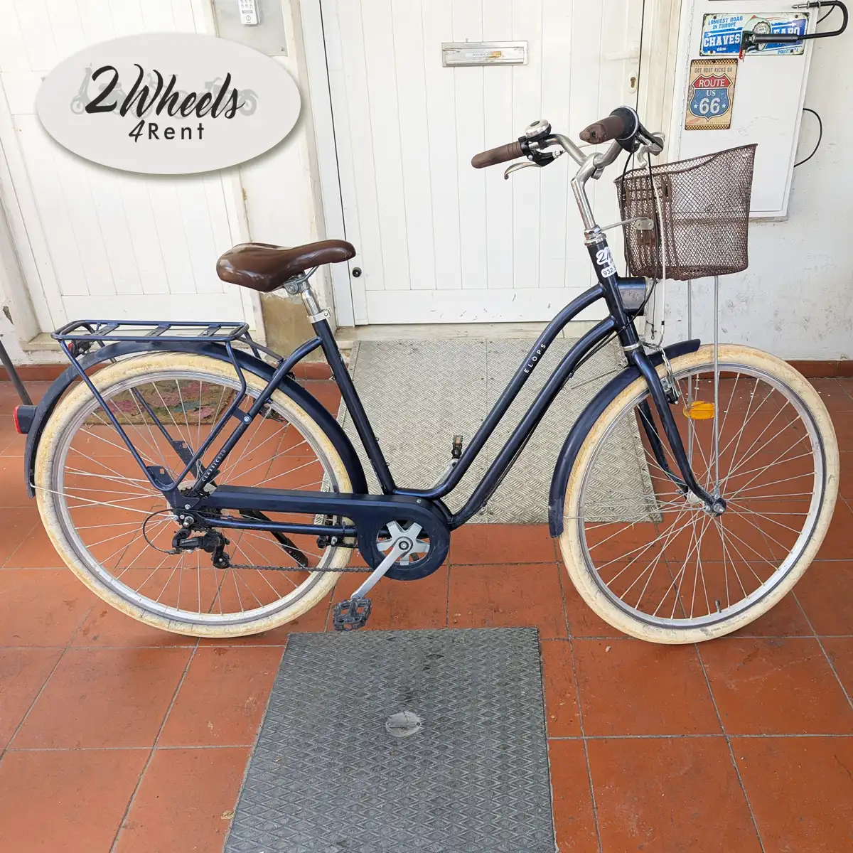 City bike ready for rent