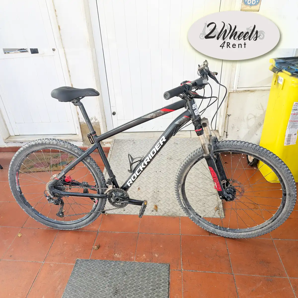 Front suspension for rough terrain comfort