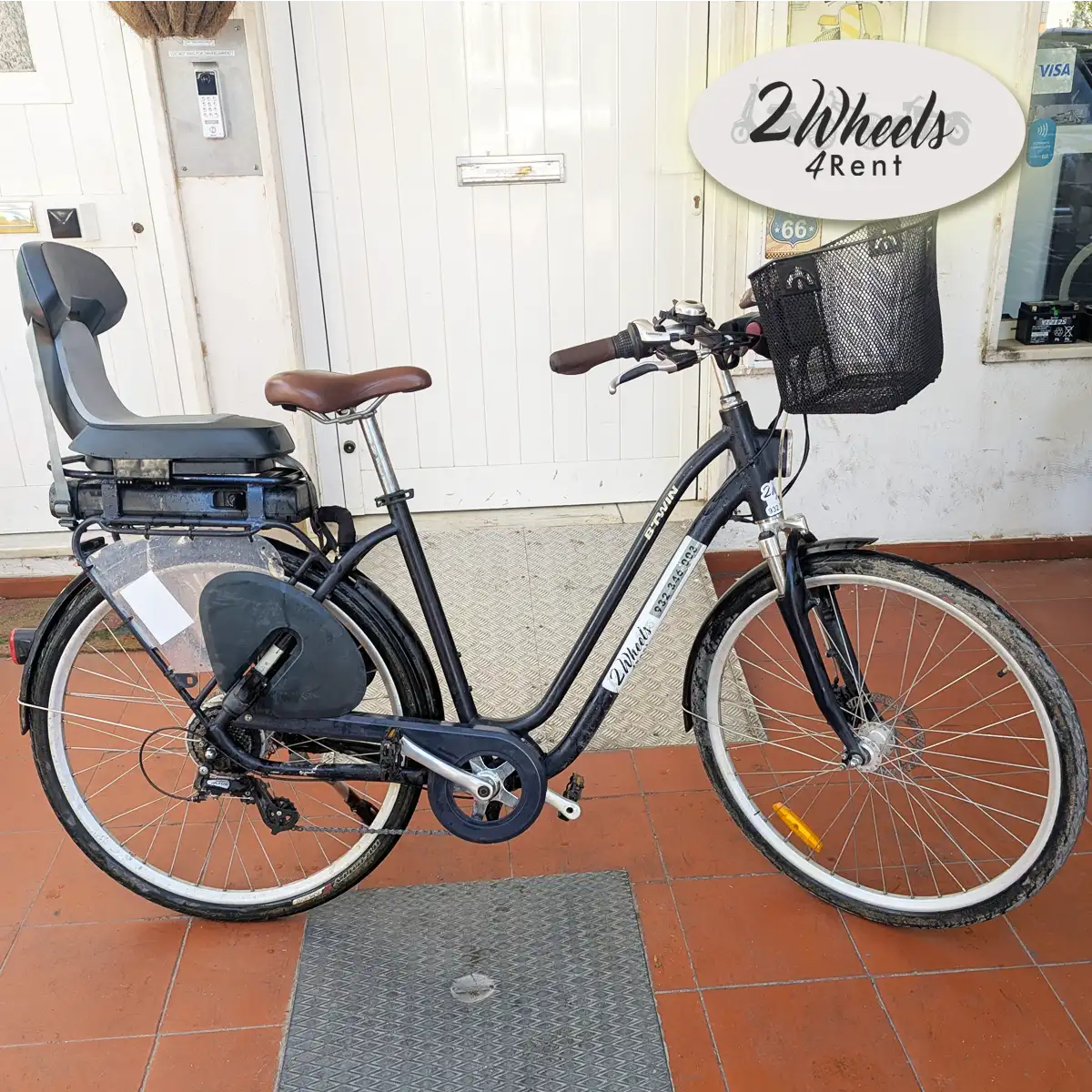 Elops-E electric city bike perfect for exploring Faro and the Algarve