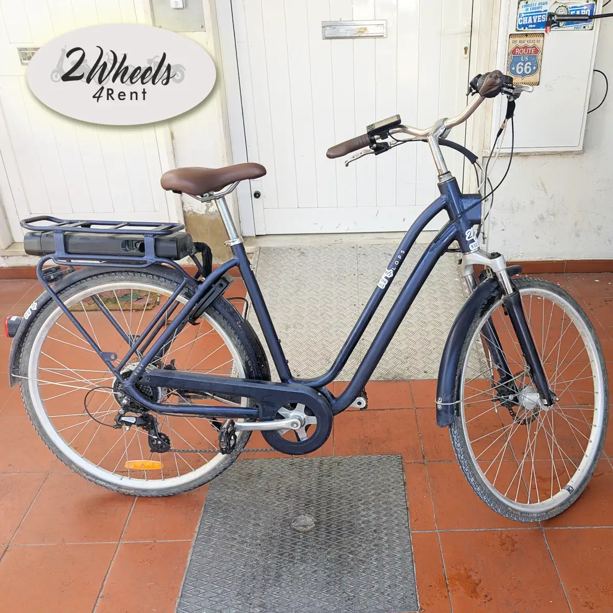 7-speed gearing for smooth riding